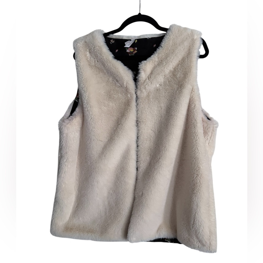 Matilda Jane Snow Way Reversible Faux Fur Vest​​​